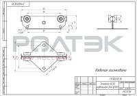 311.100.RC30 тележка RC35 кабельная для Ф100 мм.