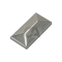 342.40х60 Металлический колпачек на столб 60х40. Оцинкован. COMBI ARIALDO