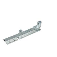 284.130 Засов горизонтальный с плоским штоком под навесной замок 130 мм.