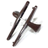 1079.00.312 Нажимной гарнитур 30/85, подпруж. ухват, коричневый 8019