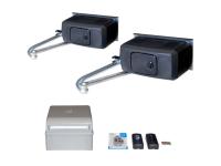 Комплект FERNI - Комплект автоматики для двухстворчатых распашных ворот на основе привода F1000 (блок управления ZF1N, радиоуправление, фотоэлементы)