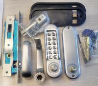 OSB525 Односторонний механический кодовый замок. Серебро