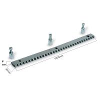 ROA8 Оцинкованная зубчатая рейка 8 мм.