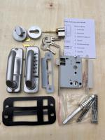 OS209B Односторонний механический кодовый замок. Серебро