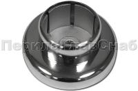 к220 Цанга для крепления стойки из трубы 50.8мм к основанию или стене, в комплекте две декоративные крышки