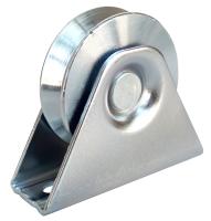 HT1V30 Ролик 30 мм. для ворот с подшипником V-образное сечение с внешним кронштейном