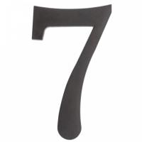 64.137 Цифра пластиковая **7**. Цвет черный