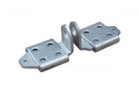 2212 ушки для навесного замка, съемные, оцинкованные.IBFM