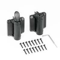 JL250222 пара петель из нейлона с доводчиком и метизами