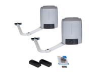 Комплект FAST - Комплект автоматики для двухстворчатых распашных ворот на основе приводов FA70230CB+FA70230 (встроенный блок управления ZF1N, радиоуправление, фотоэлементы)