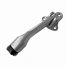 СТН-0960 Фиксатор двери цвет черный (9005). STUBLINA