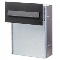 65.337 ящик почтовый встраиваемый. Цвет черный