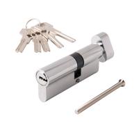 Цилиндр UNI 40/40B ключ/вертушка ZAMAK. 3 ключа.