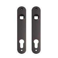 3020-HYB-ALU-9005 Накладка для врезного замка