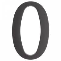 64.130 Цифра пластиковая **0**. Цвет черный