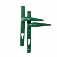 1122.00.468 Гарнитур нажимной 25/85  подпружиненный хвойно-зелёный 6005