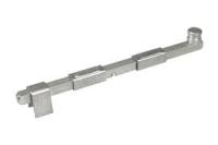 008330А Засов вертикальный для распашных ворот, квадратный шток 14 мм., внизу круглый, приваривание