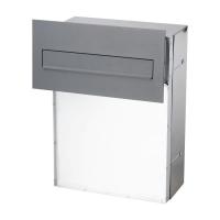 65.335 ящик почтовый встраиваемый. Цвет Антрацит