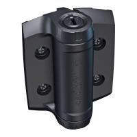 DD.TCHD1AS3BT Петли (2 шт.) самозакрывающиеся для тяжелых ворот с максимальным весом 70 кг (без скоб, узкие) - 2 шт.