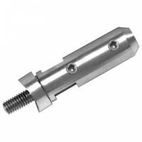 N03.1106.4US стартовый держатель троса ø6 мм, крепится к трубе или поверхности. Сатина