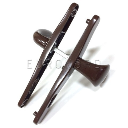 1079.00.312 Нажимной гарнитур 30/85, подпруж. ухват, коричневый 8019