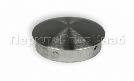 0-14 Заглушка штампованная очень полированная Д50,8х1,5мм