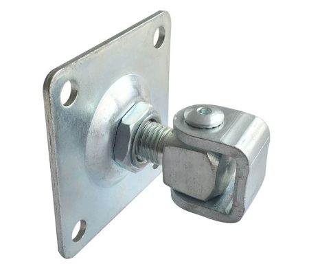 JL03G Петля регулируемая с пластиной крепления 100*100, М20
