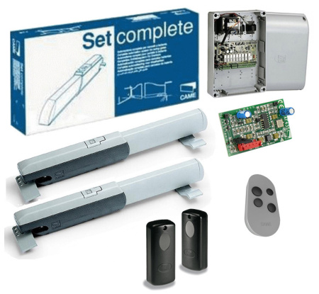 Комплект ATI5000 - Комплект автоматики для двухстворчатых распашных ворот на основе привода А5000А (блок управления ZF1N, радиоуправление, фотоэлементы)