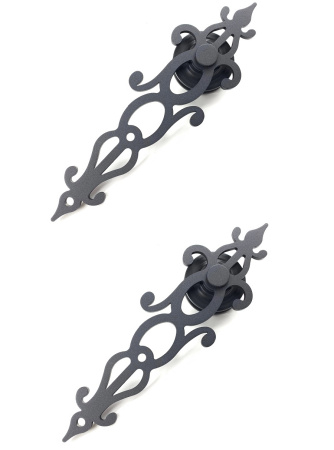 HM2019 HANGER14 (Цыган) Фурнитура для раздвижных дверей Асвик. Тележка для амбарного механизма (2 шт.) с комплектом крепления.