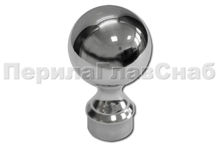 Наконечник стойки Д50.8мм - шар литой утяжеленный