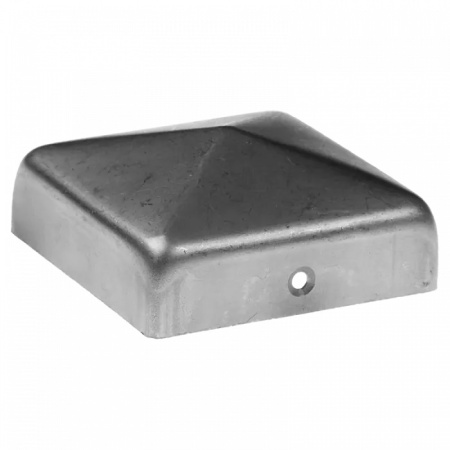 62.008.01.ZN крышка оцинкованная для столба 80*80 мм.