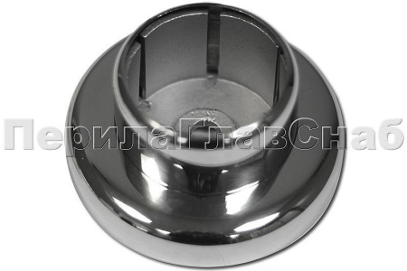 к220 Цанга для крепления стойки из трубы 50.8мм к основанию или стене, в комплекте две декоративные крышки