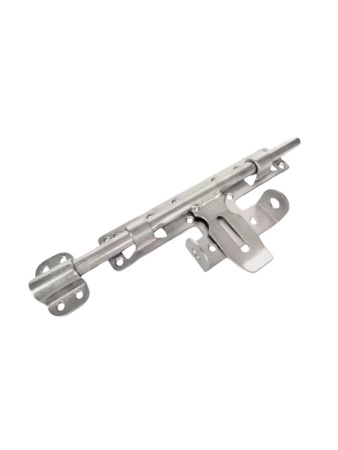 CX20A Засов воротный горизонтальный под навесной замок 15*225мм