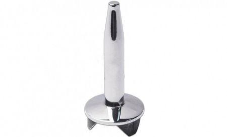 Наконечник палец 70мм., без ложемента удлиненный, Д38.1х1,5мм полированный (aisi304)