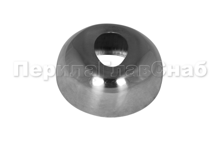 Наконечник стойки штамп, под 90° Д38/50 х 0,8мм AISI 304