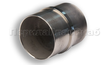 Соединитель трубы д50.8х1.45мм внутренний, aisi304