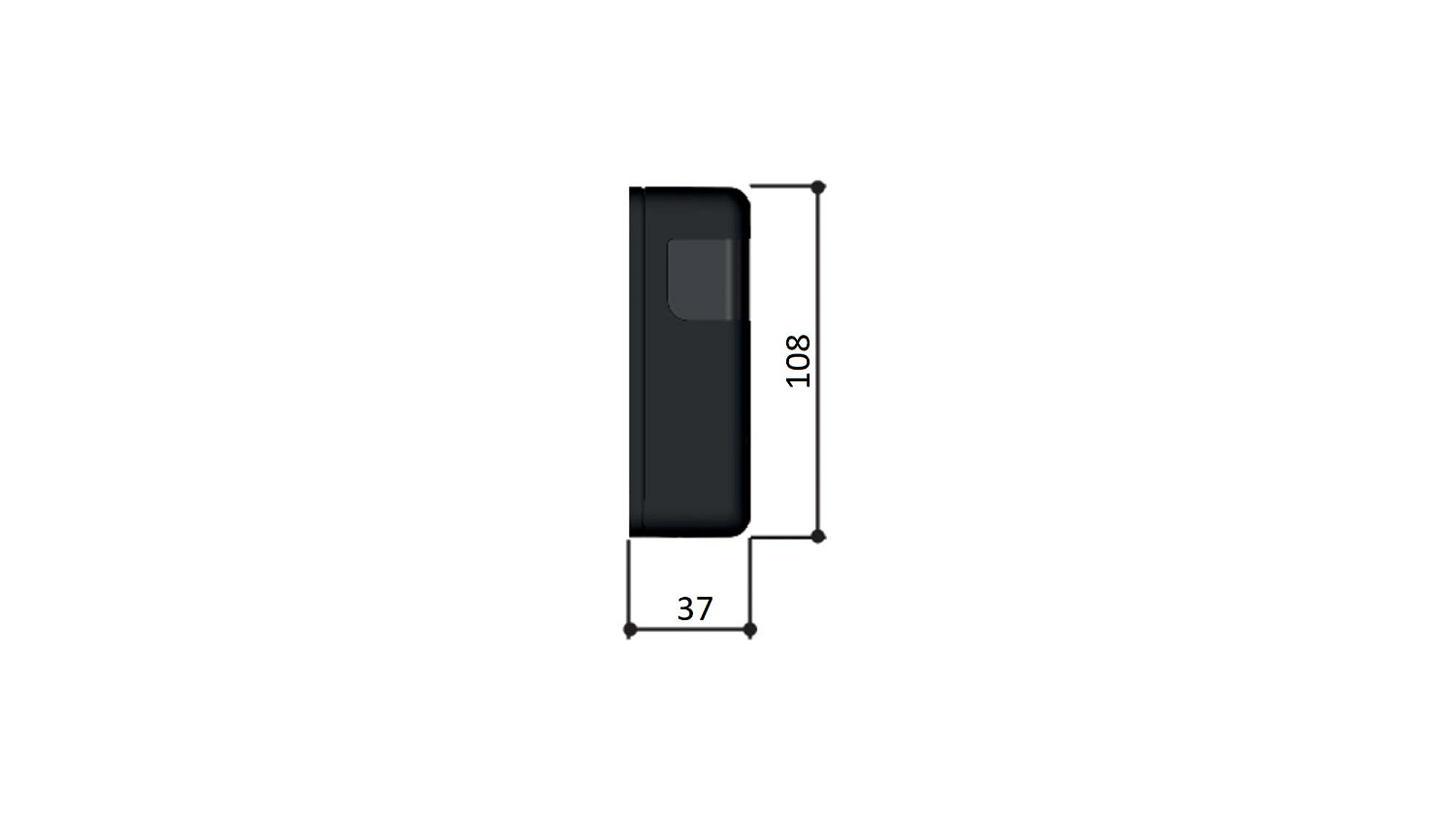 806TF-0060 DXR10BAP - Комплект накладных, беспроводных, регулируемых фотоэлементов, дальность 10 м